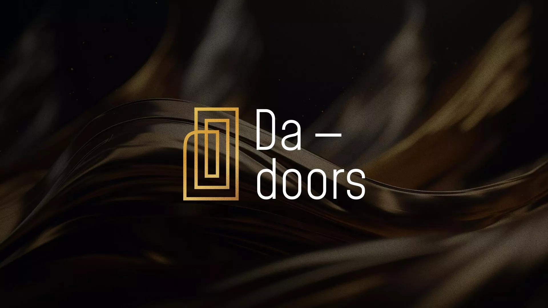 Разработка логотипа для компании «DA-DOORS» в Тарусе